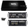 Wci American Bass VFLHYBRID48001D 4800W VFL Audio Hybrid Class D Amplifier Max VFLHYBRID48001D